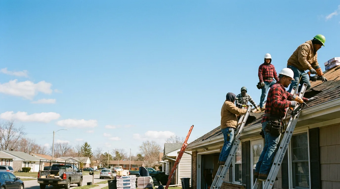 Roofing in Webster, WI near me